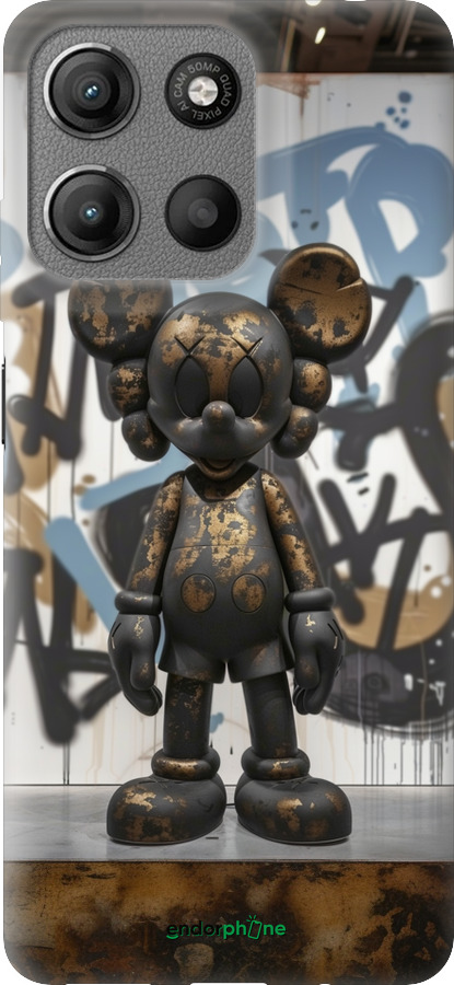 Силиконовый чехол Bronze kaws v2 для Motorola Moto G15 - 6098u-3948 изображение 