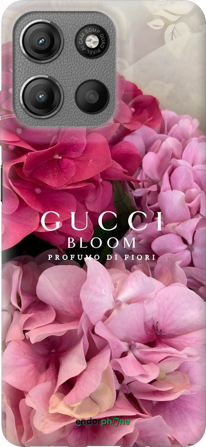 Силіконовий чехол Гучи для Motorola Moto G15 - 6341u-3948 изображение 