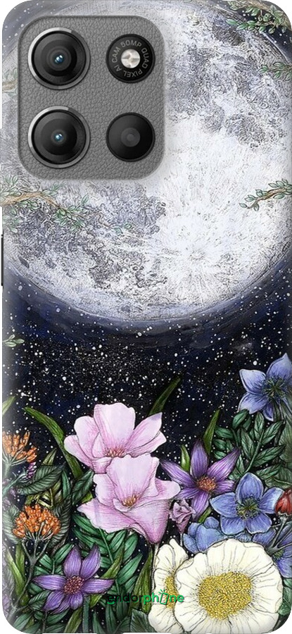 Силиконовый чехол Полночь в саду II для Motorola Moto G15 - 6424u-3948 изображение 