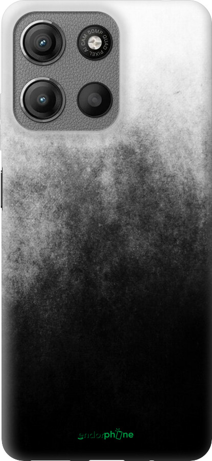 Силиконовый чехол Абстрактная композиция в серых тонах для Motorola Moto G15 - 6477u-3948 изображение 