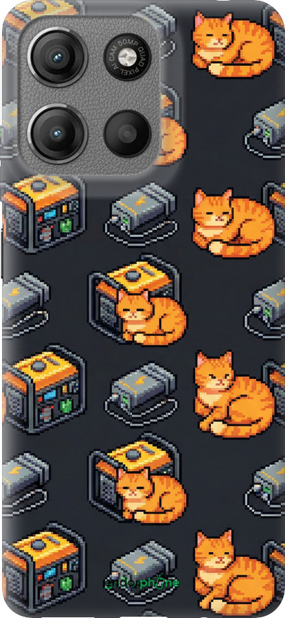 Силиконовый чехол Autonomous Zone для Motorola Moto G15 - 6771u-3948 изображение 