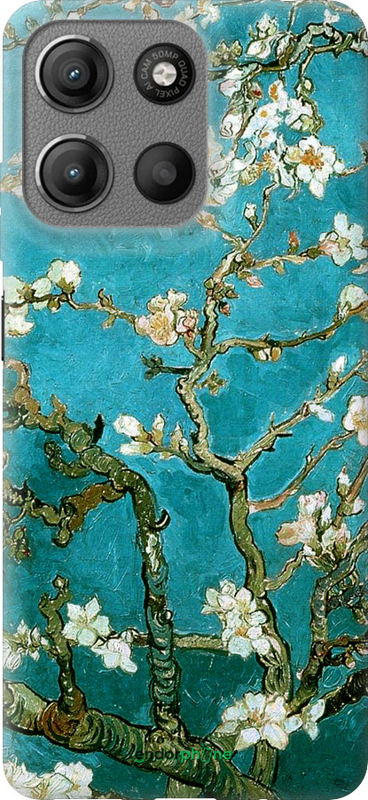 Силиконовый чехол Винсент Ван Гог. Сакура для Motorola Moto G15 - 841u-3948 изображение 