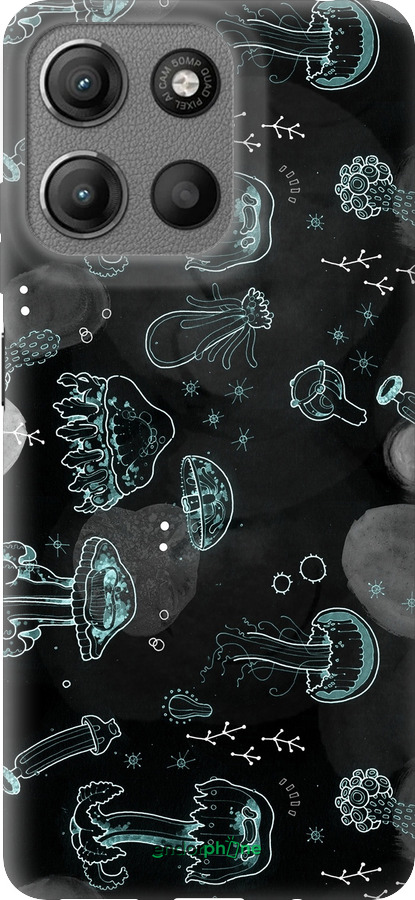 Силіконовий чехол Медузи для Motorola Moto G15 - 906u-3948 изображение 