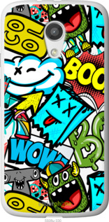 Силіконовий чехол Стікери v4 для Motorola Moto G2 - 5508u-330 изображение 