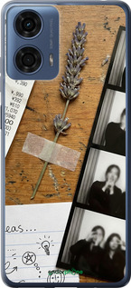 Силіконовий чехол Aesthetic Scrapbook Collage для Motorola Moto G24 Power - 6773u-3665 изображение 