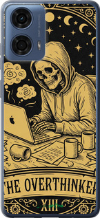 Силиконовый чехол 'The Overthinker' для Motorola Moto G24 Power изображение 1