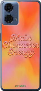 Силиконовый чехол 'Aura Gradient Main Character Energy Aesthetic Y2K' для Motorola Moto G24 Power изображение 3