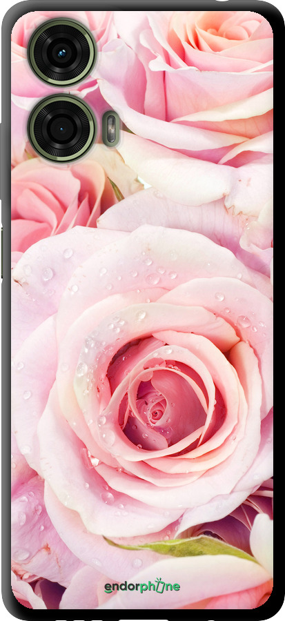 TPU чехол Троянди для Motorola Moto G24 - 525b-3659 изображение 