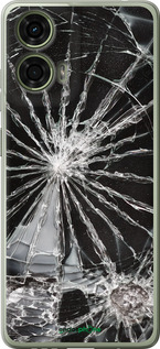 Силіконовий чехол Glass для Motorola Moto G24 - 6608u-3659 изображение 