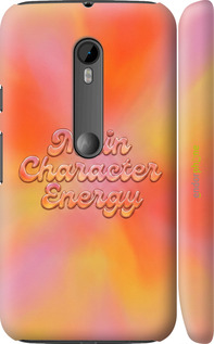 3D пластиковий матовий чохол 'Aura Gradient Main Character Energy Aesthetic Y2K' для Motorola Moto G3 зображення 5