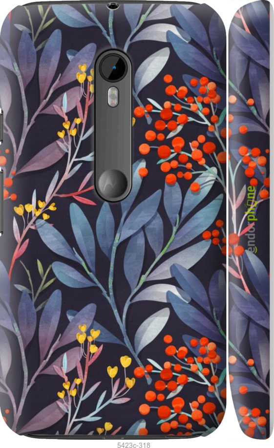 3D пластиковый матовый чехол № 5423 для Motorola Moto G3 - 5423m-318 изображение 