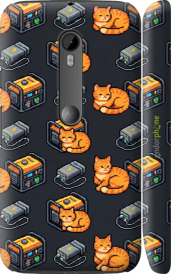 3D пластиковый матовый чехол Autonomous Zone для Motorola Moto G3 - 6771m-318 изображение 