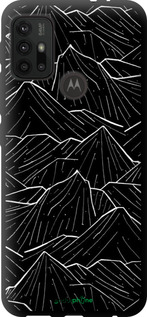 TPU чехол Із зображенням Темних гір для Motorola Moto G30 - 6489b-2320 изображение 