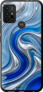 TPU чехол Liquid Chrome для Motorola Moto G30 - 6781b-2320 изображение 