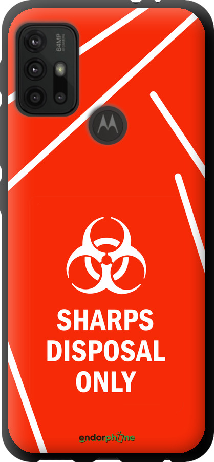 TPU чехол biohazard 27 для Motorola Moto G30 - 4843b-2320 изображение 