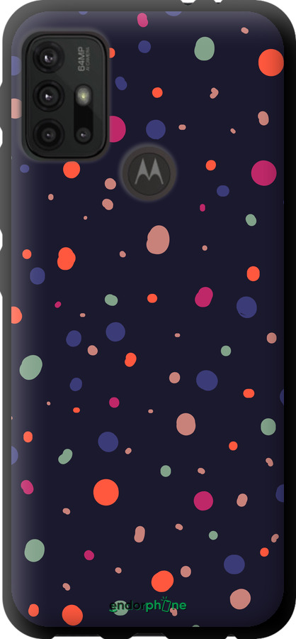 TPU чехол Горошек v2 для Motorola Moto G10 - 5599b-2319 изображение 