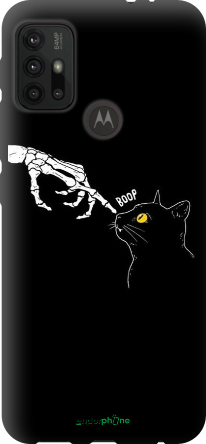 TPU чехол Кошка для Motorola Moto G20 - 6505b-2461 изображение 