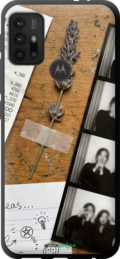 TPU чехол Aesthetic Scrapbook Collage для Motorola Moto G10 - 6773b-2319 изображение 