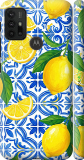 3D пластиковый матовый чехол Grocery Girl Italian Summer для Motorola Moto G10 - 6766m-2319 изображение 