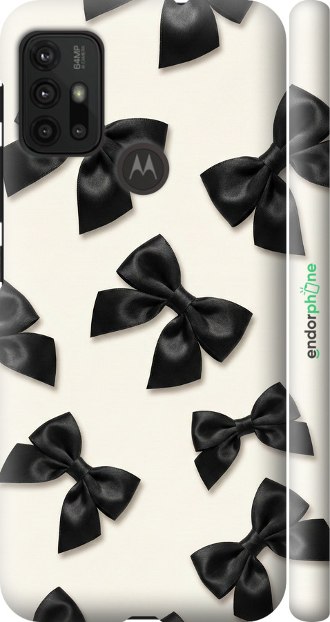 3D пластиковий матовий чехол Dark Coquette для Motorola Moto G10 - 6765m-2319 изображение 