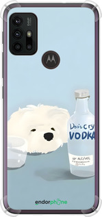 Силикон с усиленными углами чехол Пес водка для Motorola Moto G20 - 6368sp-2461 изображение 