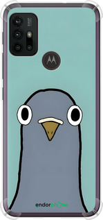Силіконовий протиударний с посиленими кутами чехол Голубь для Motorola Moto G20 - 6388sp-2461 изображение 