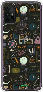 Силикон с усиленными углами чехол Колдовской принт для Motorola Moto G20 - 6425sp-2461 изображение 