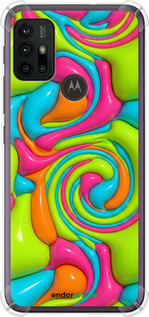 Силикон с усиленными углами чехол 'Y2K Jelly Dream' для Motorola Moto G20 изображение 6