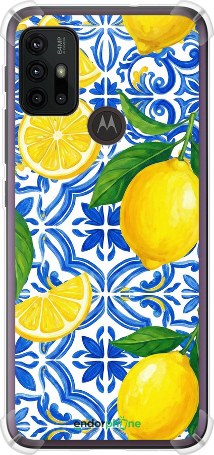 Силикон с усиленными углами чехол Grocery Girl Italian Summer для Motorola Moto G20 - 6766sp-2461 изображение 