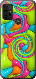 Силиконовый чехол Y2K Jelly Dream для Motorola Moto G20 - 6780u-2461 изображение 