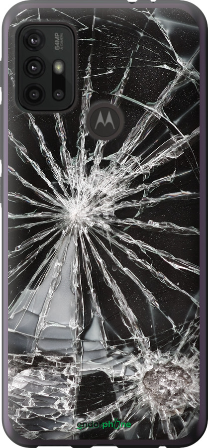 2D пластиковий чехол Glass для Motorola Moto G10 - 6608t-2319 изображение 