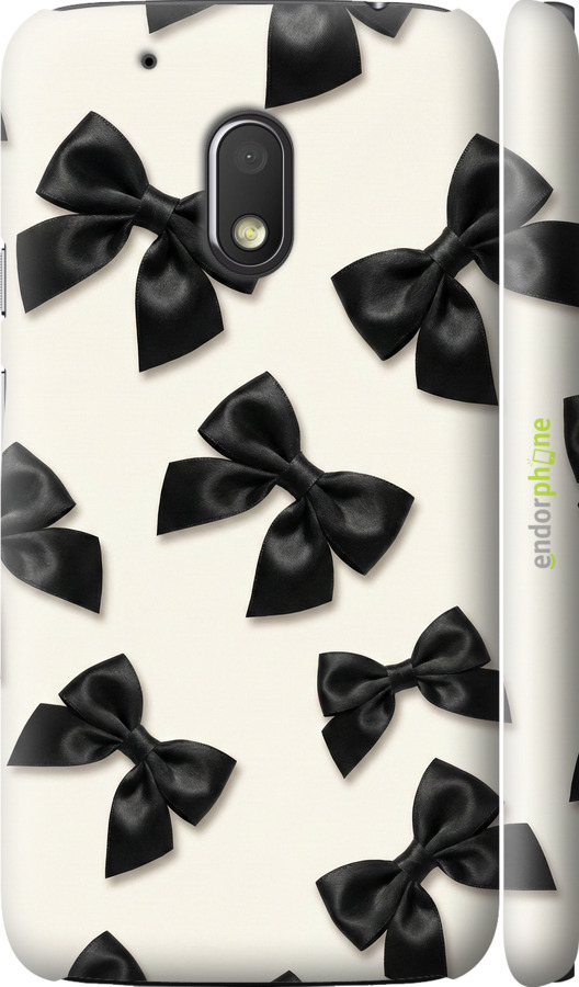 3D пластиковий матовий чехол Dark Coquette для Motorola Moto G4 Play - 6765m-860 изображение 