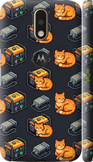 3D пластиковый матовый чехол Autonomous Zone для Motorola MOTO G4 PLUS - 6771m-953 изображение 