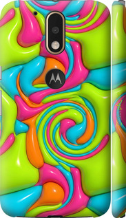 3D пластиковий глянцевий чохол 'Y2K Jelly Dream' для Motorola MOTO G4 зображення 3