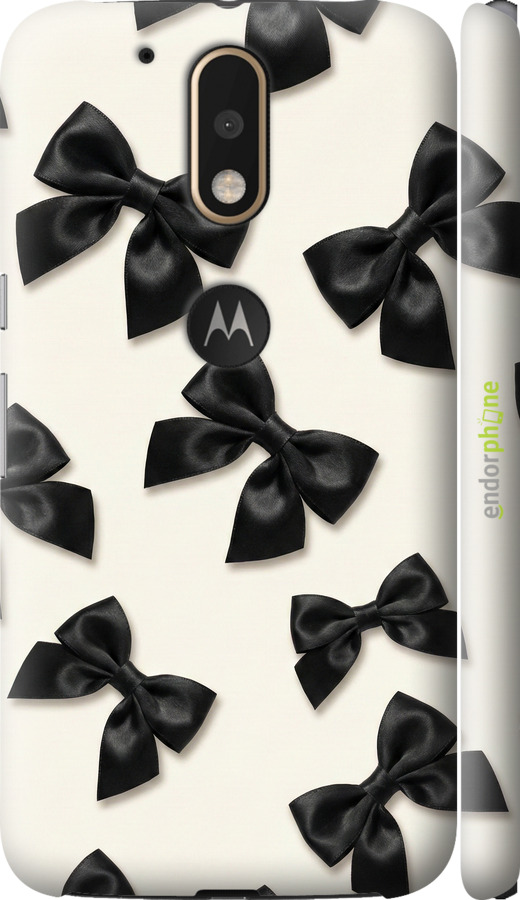 3D пластиковий матовий чехол Dark Coquette для Motorola MOTO G4 PLUS - 6765m-953 изображение 