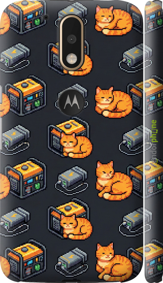 3D пластиковый матовый чехол Autonomous Zone для Motorola MOTO G4 PLUS - 6771m-953 изображение 