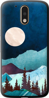 2D пластиковий чехол Гірська ідилія нічний краєвид для Motorola MOTO G4 - 6488t-511 изображение 