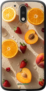 Силиконовый чехол '№ 6703' для Motorola MOTO G4 -  изображение 6