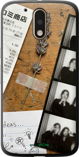 Силиконовый чехол Aesthetic Scrapbook Collage для Motorola MOTO G4 PLUS - 6773u-953 изображение 