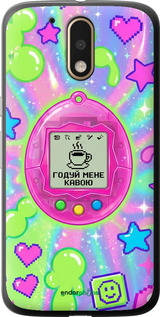 2D пластиковый чехол 'Y2K Aesthetic Retro Pet: Годуй мене кавою' для Motorola MOTO G4 изображение 12