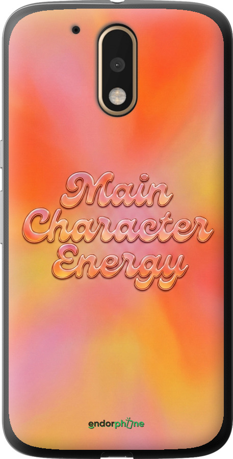 2D пластиковый чехол Aura Gradient Main Character Energy Aesthetic Y2K для Motorola MOTO G4 PLUS - 6783t-953 изображение 