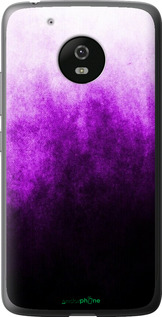Силиконовый чехол Абстрактная композиция в фиолетовых тонах для Motorola Moto G5 - 6478u-832 изображение 