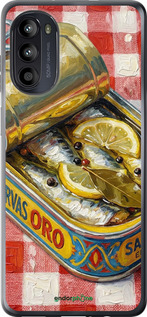 Силиконовый чехол Vintage Sardine Tin Phone для Motorola Moto G52 - 6772u-2691 изображение 