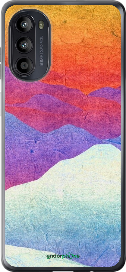 Силіконовий чехол Гірський захід сонця для Motorola Moto G52 - 6479u-2691 изображение 