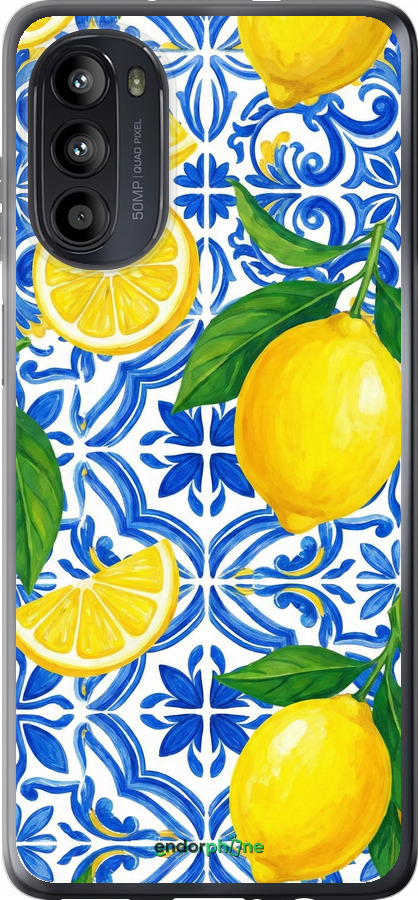 Силиконовый чехол Grocery Girl Italian Summer для Motorola Moto G52 - 6766u-2691 изображение 