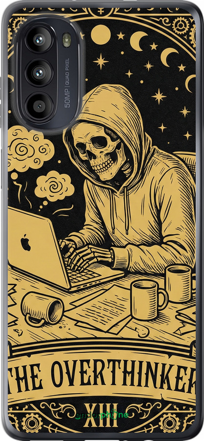 Силиконовый чехол The Overthinker для Motorola Moto G52 - 6774u-2691 изображение 