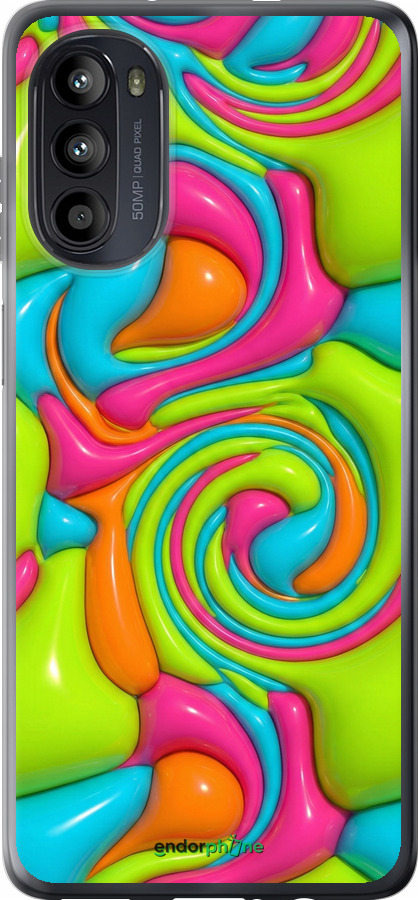 Силіконовий чехол Y2K Jelly Dream для Motorola Moto G52 - 6780u-2691 изображение 