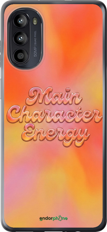 Силіконовий чехол Aura Gradient Main Character Energy Aesthetic Y2K для Motorola Moto G52 - 6783u-2691 изображение 