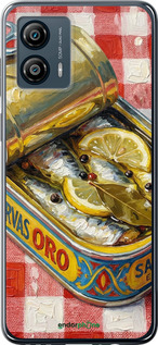 Силиконовый чехол Vintage Sardine Tin Phone для Motorola Moto G53 - 6772u-3047 изображение 