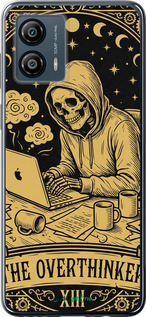 Силиконовый чехол The Overthinker для Motorola Moto G53 - 6774u-3047 изображение 